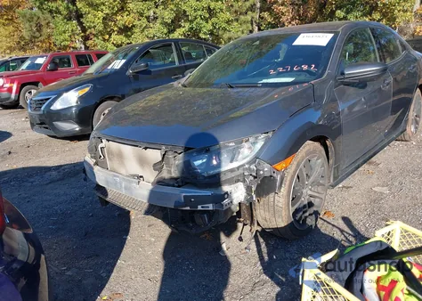 2021 Honda Civic Sport from USA, damaged, VIN SHHFK7H49MU227682